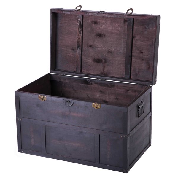 Vintiquewise Old Cedar Style Large Chest QI003041L